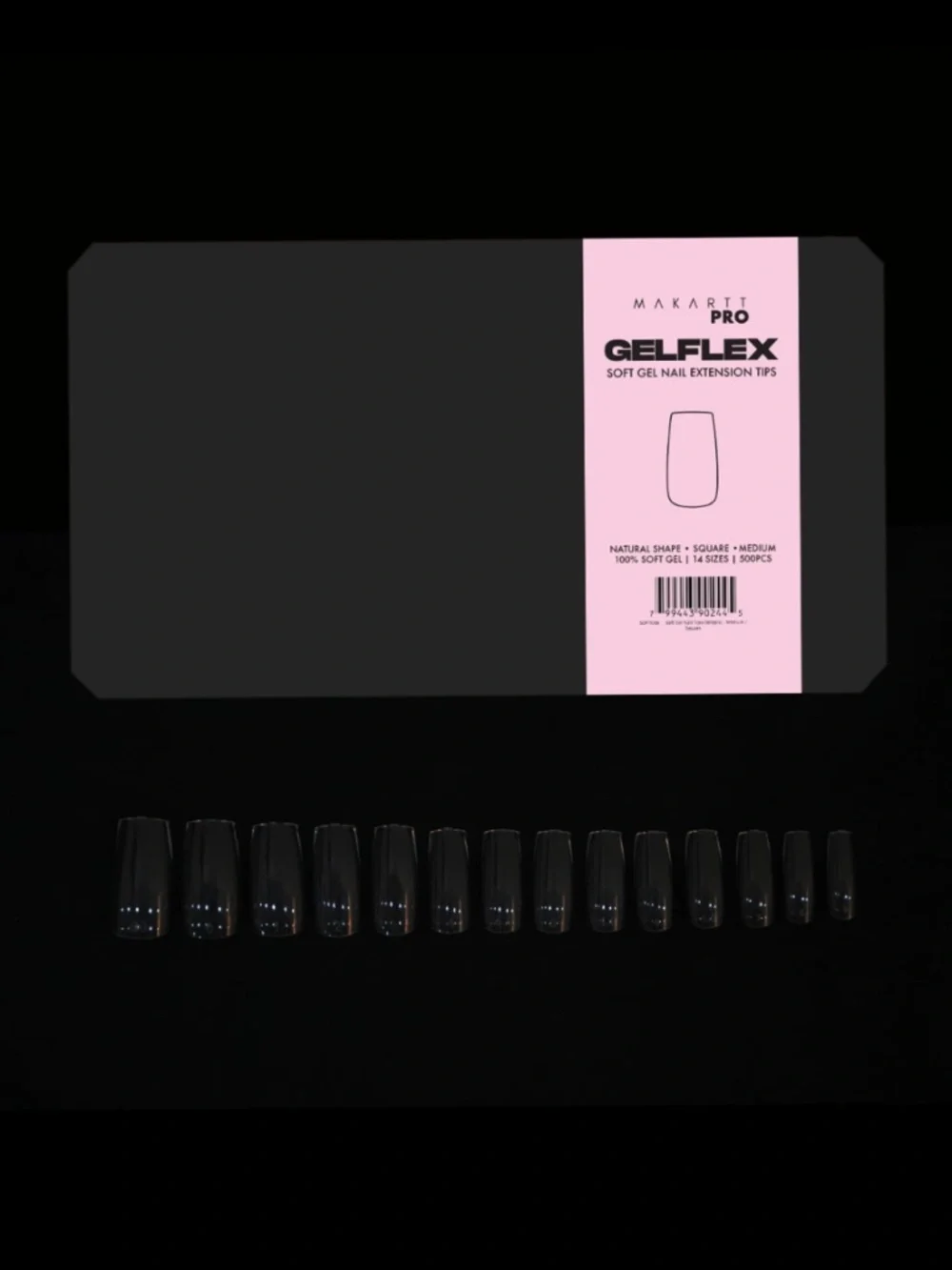 Makartt Pro Gelflex Medium Square Press On Nail